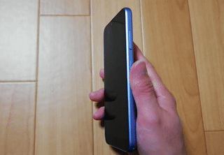 Android One S6の指紋認証