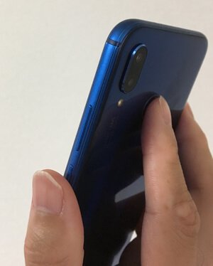 HUAWEI P20 liteの指紋認証