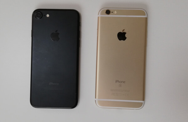 iPhone 7とiPhone 6s