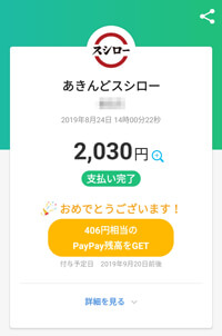 脅威の20%還元！