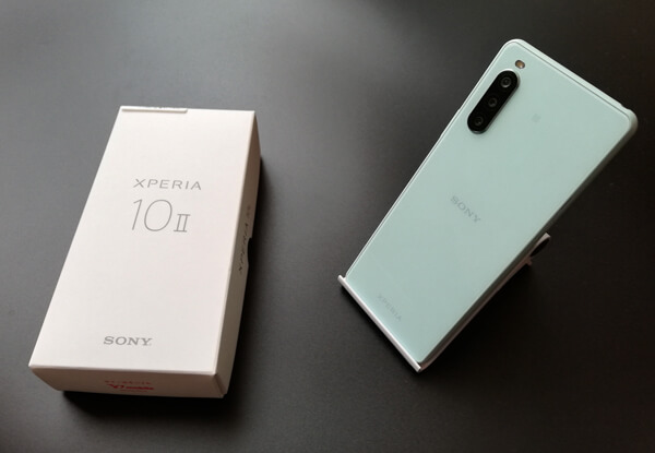 Xperia 10 IIのミント